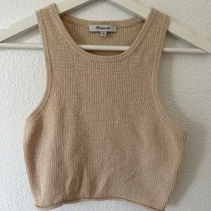 Madewell Sweater Tank (Size XS)